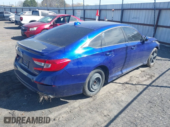 2019 Honda Accord Sedan Sport 1.5T with VIN 1HGCV1F35KA123698, listed as a IAAI auction lot 41825649 with 122,695 mi miles. Bid and sale history available at carsss.com. Image 4.