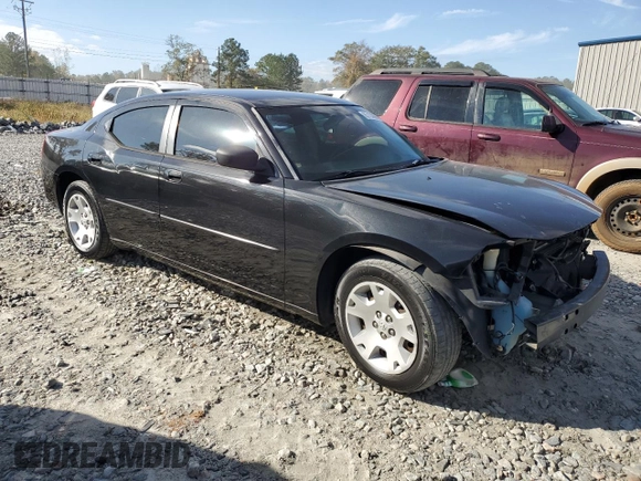 2007 Dodge Charger with VIN 2B3KA43R47H620476, listed as a Copart auction lot 82133094 with 222,192 mi miles and Salvage Title. Bid and sale history available at carsss.com. Image 4.