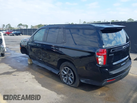 2024 Chevrolet Tahoe Z71 with VIN 1GNSKPKD6RR405548, listed as a IAAI auction lot 41508313 with 1,749 mi miles and . Bid and sale history available at DreamBid. Image 3.
