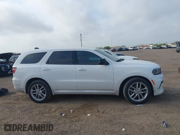 2023 Dodge Durango GT Plus with VIN 1C4RDHDG4PC549808, listed as a IAAI auction lot 41968291 with 41,926 mi miles and . Bid and sale history available at DreamBid. Image 13.