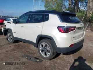 2021 Jeep Compass Limited z VIN 3C4NJDCB6MT536712, wystawiony jako IAAI lot #42145435 z przebiegiem 24 960 mil mil oraz . Historia ofert i sprzedaży dostępna na DreamBid. Obrazek 3.