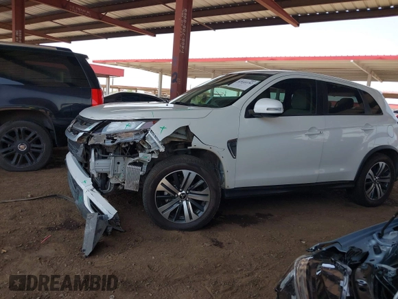2020 Mitsubishi Outlander ES with VIN JA4AR3AU0LU007700, listed as a IAAI auction lot 42644182 with 52,596 mi miles and . Bid and sale history available at DreamBid. Image 14.