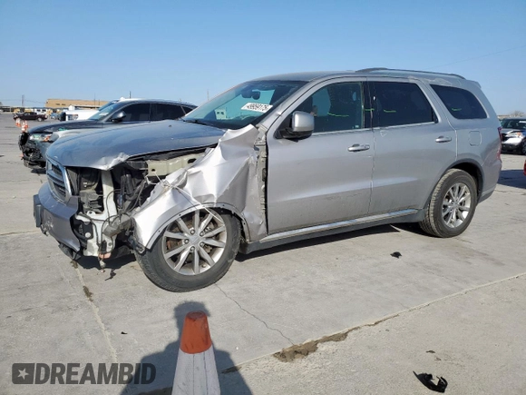2018 Dodge Durango SXT with VIN 1C4RDJAG9JC330796, listed as a Copart auction lot 49959175 with 107,140 mi miles and Salvage Title. Bid and sale history available at DreamBid. Image 1.