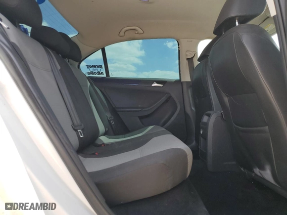 2017 Volkswagen Jetta 1.4T S with VIN 3VW167AJXHM324338, listed as a Copart auction lot 53251135 with 161,766 mi miles and Salvage Title. Bid and sale history available at carsss.com. Image 10.