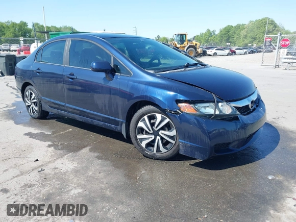 2008 Honda Civic LX with VIN 1HGFA16598L116468, listed as a IAAI auction lot 42054678 with 175,504 mi miles and . Bid and sale history available at DreamBid. Image 1.
