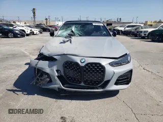 2023 BMW 4 Series M440i with VIN WBA53AT04PCL19583, listed as a Copart auction lot 69123974 with 29,341 mi miles and Salvage Title. Bid and sale history available at DreamBid. Image 5.