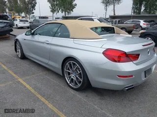 2012 BMW 6 Series 650i with VIN WBALZ3C53CDL72101, listed as a IAAI auction lot 42024630 with 35,046 mi miles. Bid and sale history available at carsss.com. Image 3.