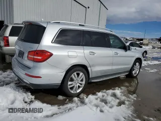 2017 Mercedes-Benz GLS 450 with VIN 4JGDF6EE0HA847304, listed as a Copart auction lot 41138334 with 83,829 mi miles and . Bid and sale history available at DreamBid. Image 3.