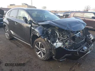 2020 Lexus NX with VIN JTJGARDZ5L5012027, listed as a IAAI auction lot 41478615 with 57,943 mi miles. Bid and sale history available at carsss.com. Image 1.