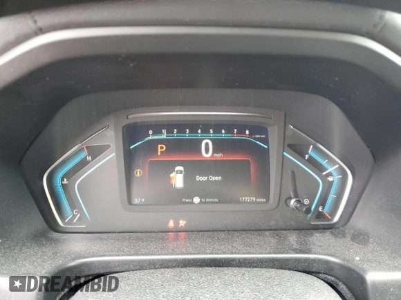 2018 Honda Odyssey EX with VIN 5FNRL6H57JB103291, listed as a Copart auction lot 58733025 with 177,279 mi miles and Salvage title. Bid and sale history available at DreamBid. Image 9.