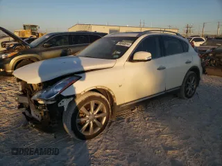 2017 Infiniti QX50 with VIN JN1BJ0RR9HM411752, listed as a Copart auction lot 76540514 with 110,546 mi miles and Salvage Title. Bid and sale history available at carsss.com. Image 1.