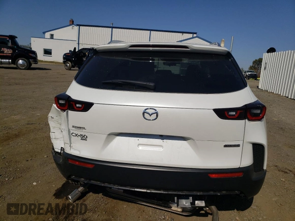 2024 Mazda CX-50 S Preferred with VIN 7MMVABBM6RN200511, listed as a Copart auction lot 77151384 with 7,455 mi miles and Salvage Title. Bid and sale history available at DreamBid. Image 6.
