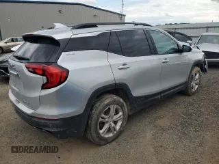 2019 GMC Terrain SLE z VIN 3GKALTEV3KL164404, wystawiony jako Copart lot #56165755 z przebiegiem 81 766 mil mil oraz Szkoda całkowita • Salvage title. Historia ofert i sprzedaży dostępna na DreamBid. Obrazek 3.