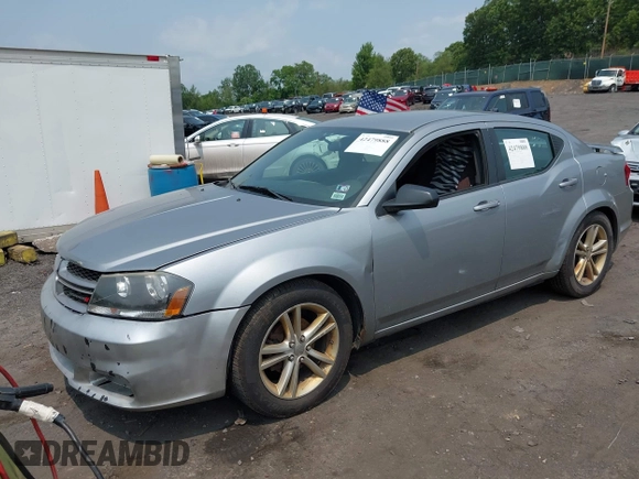 2014 Dodge Avenger SE with VIN 1C3CDZABXEN202963, listed as a IAAI auction lot 42479888 with 178,718 mi miles and . Bid and sale history available at DreamBid. Image 2.