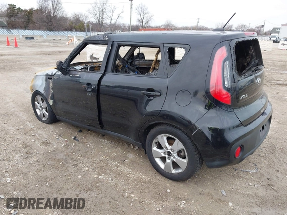 2017 Kia Soul with VIN KNDJN2A29H7488885, listed as a IAAI auction lot 41825703 with 1 mi miles. Bid and sale history available at carsss.com. Image 3.