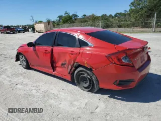 2018 Honda Civic LX with VIN 2HGFC2F51JH533697, listed as a Copart auction lot 47852615 with Not Provided miles and Salvage Title. Bid and sale history available at carsss.com. Image 2.