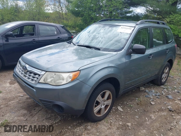 2012 Subaru Forester X with VIN JF2SHABC2CH453204, listed as a IAAI auction lot 42222210 with 78,086 mi miles and . Bid and sale history available at DreamBid. Image 2.