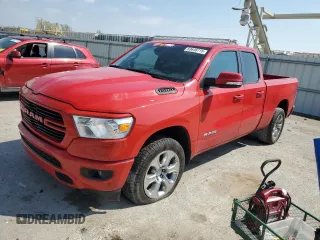 2020 Ram 1500 Big Horn z VIN 1C6SRFBT6LN201358, wystawiony jako Copart lot #53646715 z przebiegiem 84 822 mil mil oraz Szkoda całkowita • Salvage title. Historia ofert i sprzedaży dostępna na DreamBid. Obrazek 1.