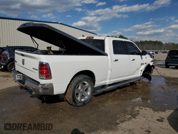 2018 Ram 1500 Outdoorsman with VIN 1C6RR7TT4JS177868, listed as a Copart auction lot 50699295 with 124,974 mi miles and Salvage title. Bid and sale history available at DreamBid. Image 3.
