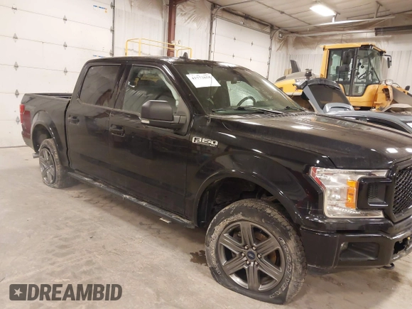 2020 Ford F-150 XL with VIN 1FTEW1E56LKF25622, listed as a IAAI auction lot 41773855 with 55,044 mi miles and . Bid and sale history available at DreamBid. Image 1.