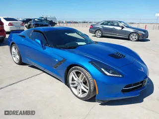 2014 Chevrolet Corvette Stingray Z51 2LT with VIN 1G1YK2D72E5131448, listed as a IAAI auction lot 41669928 with 93,010 mi miles. Bid and sale history available at carsss.com. Image 1.