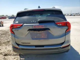 2020 GMC Terrain SLE with VIN 3GKALMEV1LL203661, listed as a Copart auction lot 53195945 with 87,870 mi miles and Salvage title. Bid and sale history available at DreamBid. Image 6.