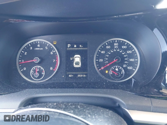 2023 Kia K5 GT-Line z VIN 5XXG64J24PG183772, wystawiony jako IAAI lot #42155447 z przebiegiem 25 313 mil mil oraz . Historia ofert i sprzedaży dostępna na DreamBid. Obrazek 7.