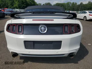 2013 Ford Mustang V6 with VIN 1ZVBP8EM2D5248092, listed as a Copart auction lot 62529765 with 107,771 mi miles and Salvage title. Bid and sale history available at DreamBid. Image 6.