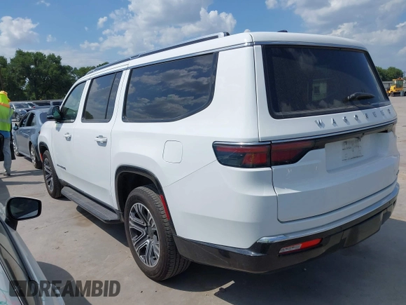 2024 Jeep Wagoneer Series II with VIN 1C4SJSBP6RS158498, listed as a IAAI auction lot 42448671 with 35,645 mi miles and . Bid and sale history available at DreamBid. Image 3.