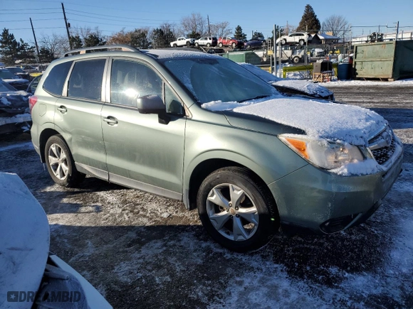 2014 Subaru Forester 2.5i Premium with VIN JF2SJAEC2EH438740, listed as a Copart auction lot 88536905 with 124,111 mi miles and Salvage Title. Bid and sale history available at carsss.com. Image 4.