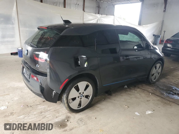 2015 BMW i3 with VIN WBY1Z4C50FV278254, listed as a Copart auction lot 61954155 with Not provided miles and Clean title. Bid and sale history available at DreamBid. Image 3.