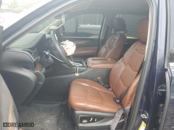 2017 Cadillac Escalade Luxury with VIN 1GYS4BKJ5HR217513, listed as a Copart auction lot 80950834 with 133,592 mi miles and Salvage Title. Bid and sale history available at carsss.com. Image 7.