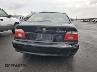 2003 BMW 5 Series 525i with VIN WBADT33443GF43999, listed as a Copart auction lot 48878805 with 158,699 mi miles and Salvage Title. Bid and sale history available at carsss.com. Image 6.