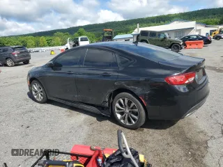 2015 Chrysler 200 S with VIN 1C3CCCBB9FN585794, listed as a Copart auction lot 57672205 with 155,468 mi miles and Salvage title. Bid and sale history available at DreamBid. Image 2.