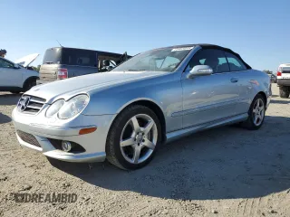 2006 Mercedes-Benz CLK-Class 5.0L with VIN WDBTK75G96T063626, listed as a Copart auction lot 73491074 with 129,085 mi miles and Clean Title. Bid and sale history available at carsss.com. Image 1.