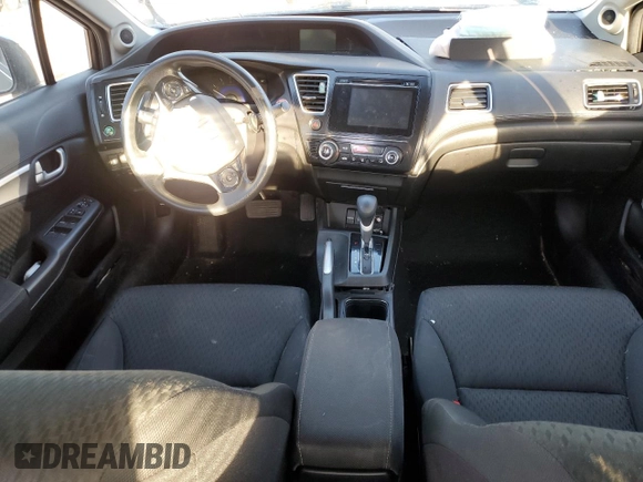 2014 Honda Civic Sedan EX with VIN 19XFB2F82EE084298, listed as a Copart auction lot 47322235 with 0 mi miles and Salvage Title. Bid and sale history available at carsss.com. Image 8.