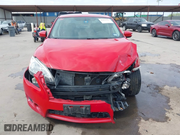 2015 Nissan Sentra S with VIN 3N1AB7AP6FY323263, listed as a IAAI auction lot 41892763 with 140,527 mi miles. Bid and sale history available at carsss.com. Image 12.