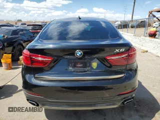 2019 BMW X6 xDrive35i with VIN 5UXKU2C56K0Z65365, listed as a Copart auction lot 59678573 with 54,944 mi miles. Bid and sale history available at carsss.com. Image 6.