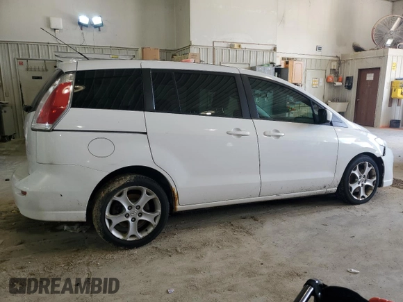 2010 Mazda 5 Sport with VIN JM1CR2W3XA0374407, listed as a Copart auction lot 61870014 with 196,210 mi miles and Salvage Title. Bid and sale history available at DreamBid. Image 3.