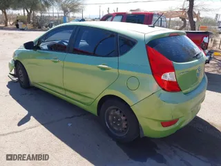 2013 Hyundai Accent GS with VIN KMHCT5AE8DU126919, listed as a IAAI auction lot 41788322 with 150,382 mi miles. Bid and sale history available at carsss.com. Image 3.