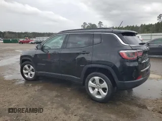 2019 Jeep Compass Altitude with VIN 3C4NJCBB8KT772853, listed as a Copart auction lot 87075124 with 91,746 mi miles and Salvage Title. Bid and sale history available at carsss.com. Image 2.