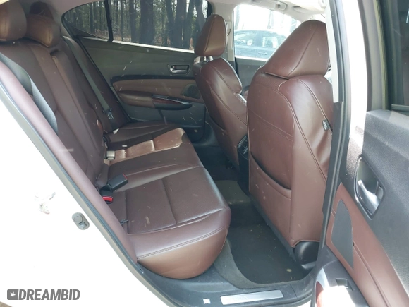 2015 Acura TLX V6 Tech with VIN 19UUB2F55FA012062, listed as a IAAI auction lot 41988475 with 187,002 mi miles. Bid and sale history available at carsss.com. Image 8.