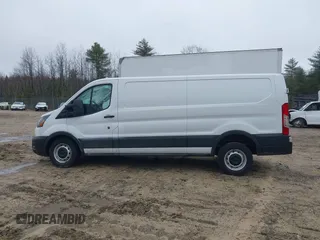 2023 Ford Transit Cargo with VIN 1FTBR1Y80PKA22691, listed as a IAAI auction lot 41789744 with 35,748 mi miles and . Bid and sale history available at DreamBid. Image 14.