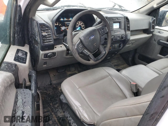 2018 Ford F-150 XL with VIN 1FTMF1C55JKD86563, listed as a Copart auction lot 81996294 with 148,399 mi miles and Clean title. Bid and sale history available at DreamBid. Image 8.