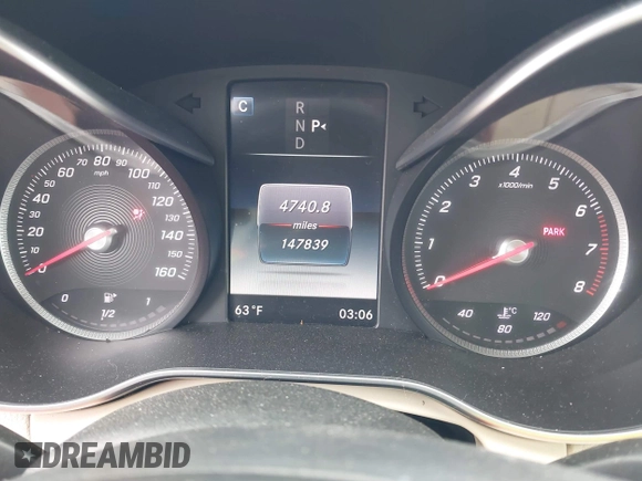 2016 Mercedes-Benz C 300 Luxury with VIN 55SWF4KB9GU098891, listed as a IAAI auction lot 42422340 with 147,839 mi miles and . Bid and sale history available at DreamBid. Image 7.