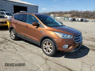 2017 Ford Escape SE with VIN 1FMCU0GD3HUD52581, listed as a Copart auction lot 49813305 with 129,762 mi miles and Clean Title. Bid and sale history available at carsss.com. Image 4.