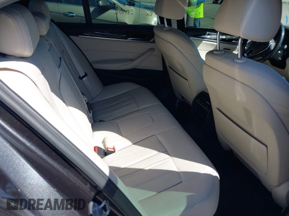 2018 BMW 5 Series 530i with VIN WBAJA5C51JWA39202, listed as a IAAI auction lot 41741069 with 89,972 mi miles and . Bid and sale history available at DreamBid. Image 8.