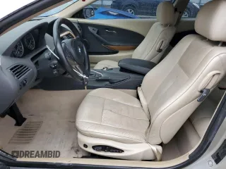 2004 BMW 6 Series 645Ci with VIN WBAEH73434B189062, listed as a Copart auction lot 83953034 with 122,862 mi miles and Salvage Title. Bid and sale history available at carsss.com. Image 7.