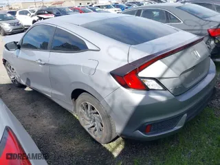 2017 Honda Civic Coupe LX with VIN 2HGFC4B5XHH307783, listed as a IAAI auction lot 41835385 with 113,018 mi miles. Bid and sale history available at carsss.com. Image 3.