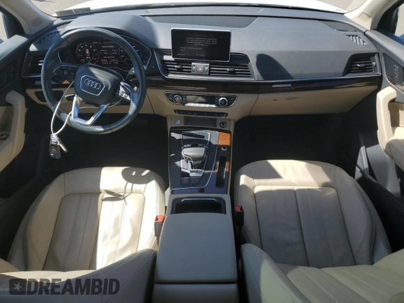 2018 Audi Q5 Premium Plus with VIN WA1BNAFY4J2016716, listed as a Copart auction lot 50976045 with 90,147 mi miles and Salvage Title. Bid and sale history available at carsss.com. Image 8.